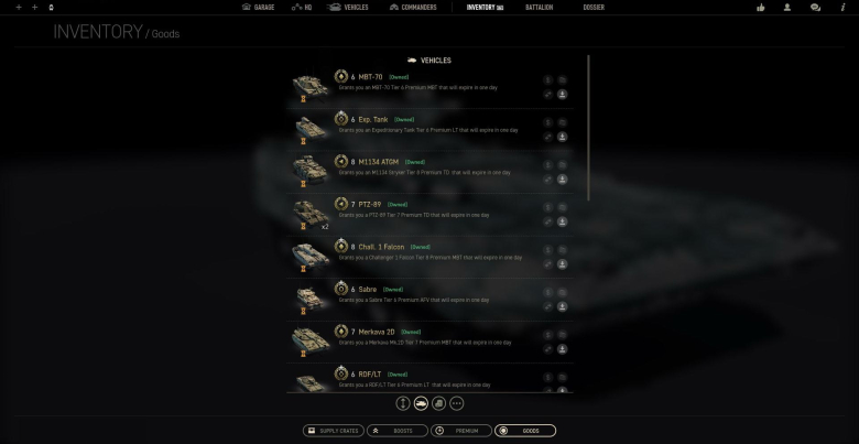 inventory